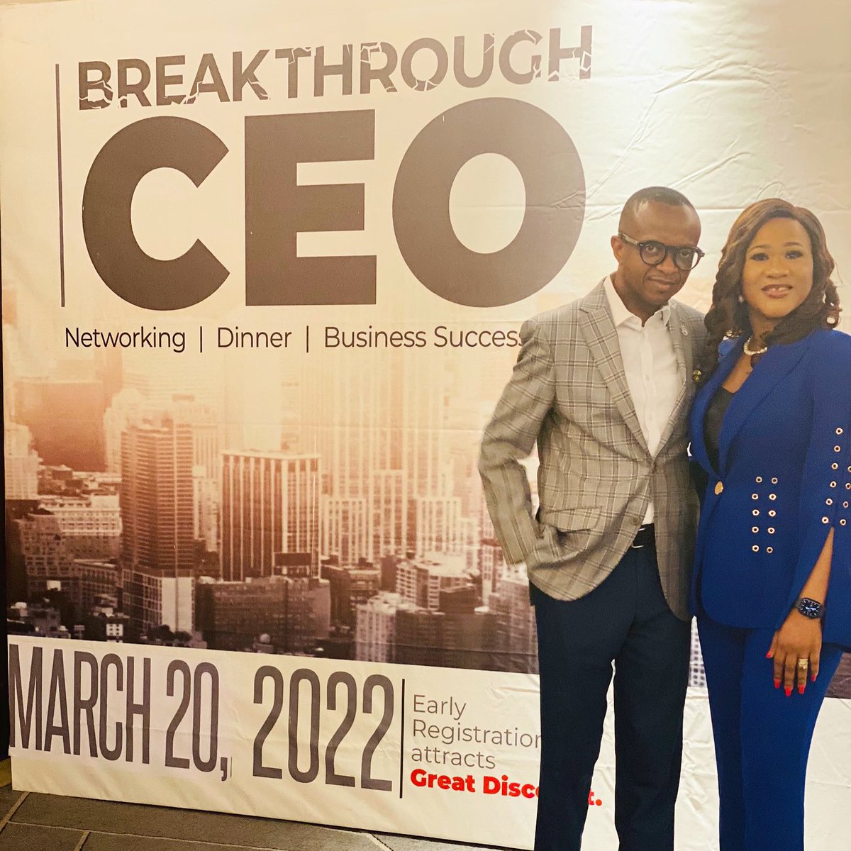 SunmboAdeoye's tweet photo. BREAKTHROUGHCEO-

When your man makes room for you in the ride 👍🏽 Our shared dreams is fast becoming a reality. 

#breakthroughceo
#breakthroughceos https://t.co/GO25oECzK3