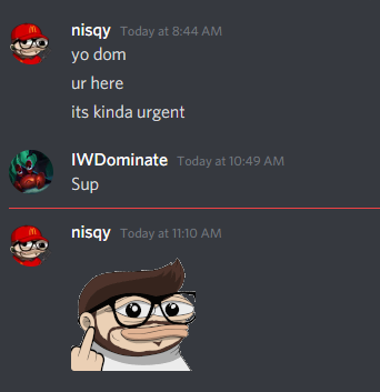 IWDominate's tweet photo. Pls guys, don't pick him up @G2esports @AstralisLoL @FNATIC @MADLions_EN @Rogue @TeamBDS @SKGaming @EXCEL @TeamVitality @MisfitsggLoL 
@LEC https://t.co/xAOyx72BAA