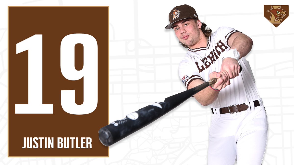 LehighBaseball's tweet photo. B2 | If you keep throwing 'em, he's gonna keep hitting 'em. 🤷‍♂️

That's FOUR homers this week alone for @_justinbutler_, a #PatriotBaseball-high SEVEN through 18 games for the first-year.

Lehigh 2, St. Bona 0 https://t.co/u4iaTwgS5J