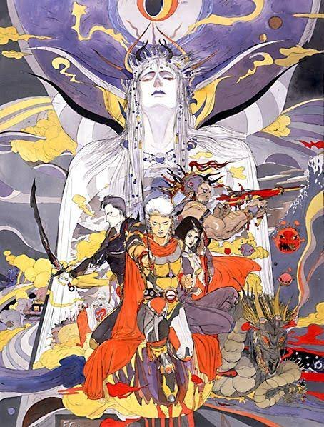 FINAL FANTASY II ポスター 天野喜孝 ファイナルファンタジー2 FINAL FANTASY II ポスター 天野喜孝 ファイナルファンタジー2