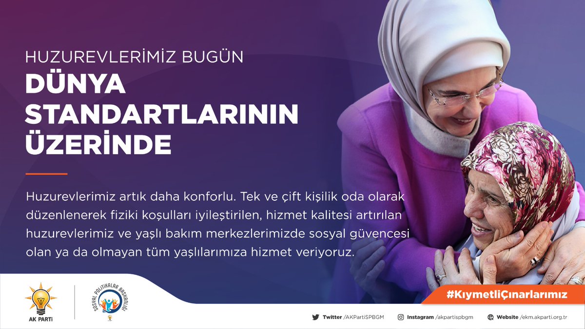 Hanzade_24's tweet photo. #KıymetliÇınarlarımız olan büyüklerin değerlerini bilen, korkulan huzurevlerini gerçekten konforlu hale getirip üstün bakım saglayan devletimizden de Reisimizden de Allah razı olsun.. Biliyoruz ki, dünya yaş almışlarımızın ve küçük çocuklarımızın hatırına dönüyor https://t.co/FezSEBe97f