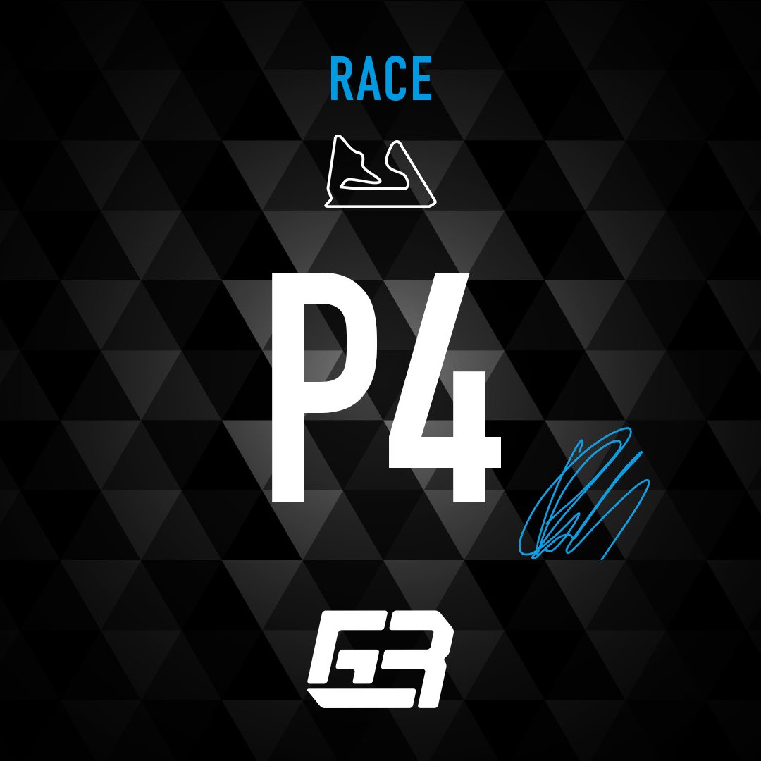 OfficialGR63's tweet photo. What. A. Race! 🤯

GR takes the chequered flag in P4! 💪 #GR63 #BahrainGP https://t.co/HByUZYetnF