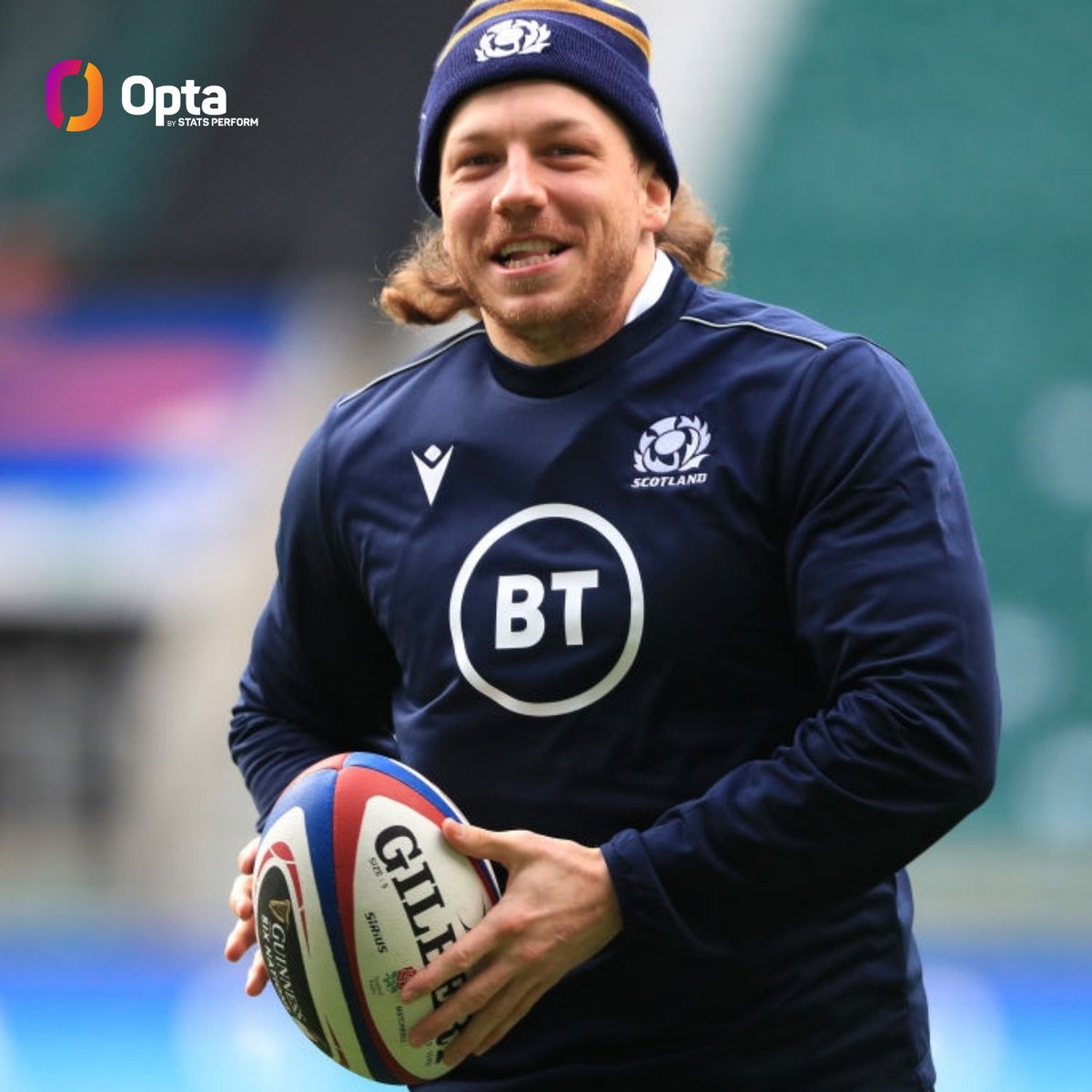 219 - <a href="/hamishwatson7/">Hamish Watson</a> made 70/70 tackles in this year's #GuinnessSixNations and has now made 219 successful tackles since his last miss in the Championship; in Test rugby overall he's made 353 tackles for <a href="/Scotlandteam/">Scottish Rugby</a> and the <a href="/lionsofficial/">British & Irish Lions</a> since last missing one. Unbelievable.