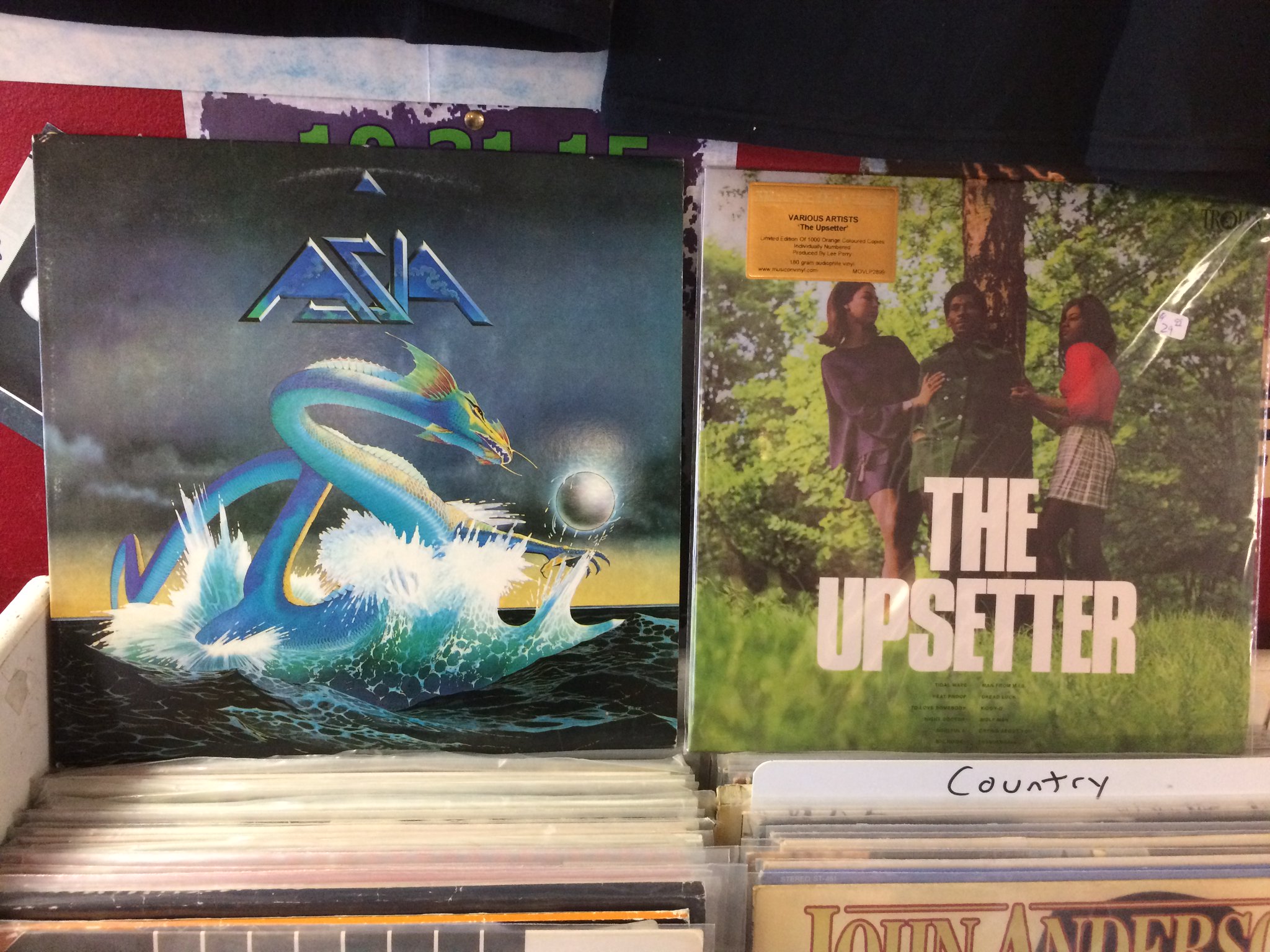 Happy Birthday to Carl Palmer of Asia (& ELP) & the late Lee \"Scratch\" Perry 