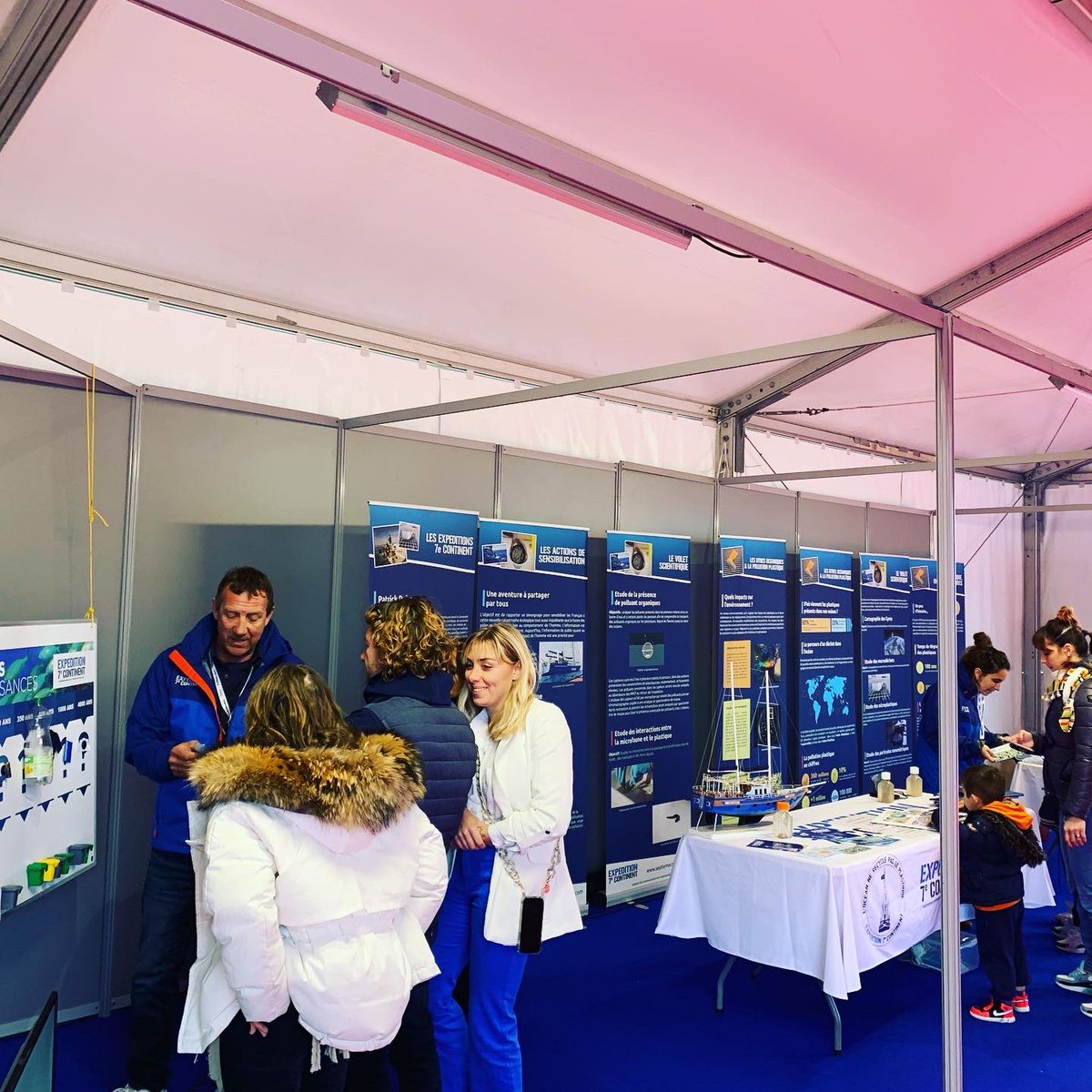 7eContinent's tweet photo. Pédagogie et prévention au programme du stand de #7eContinent aux Nauticales à la #Ciotat ♻️🥤🌊 https://t.co/NtLnnGenq0