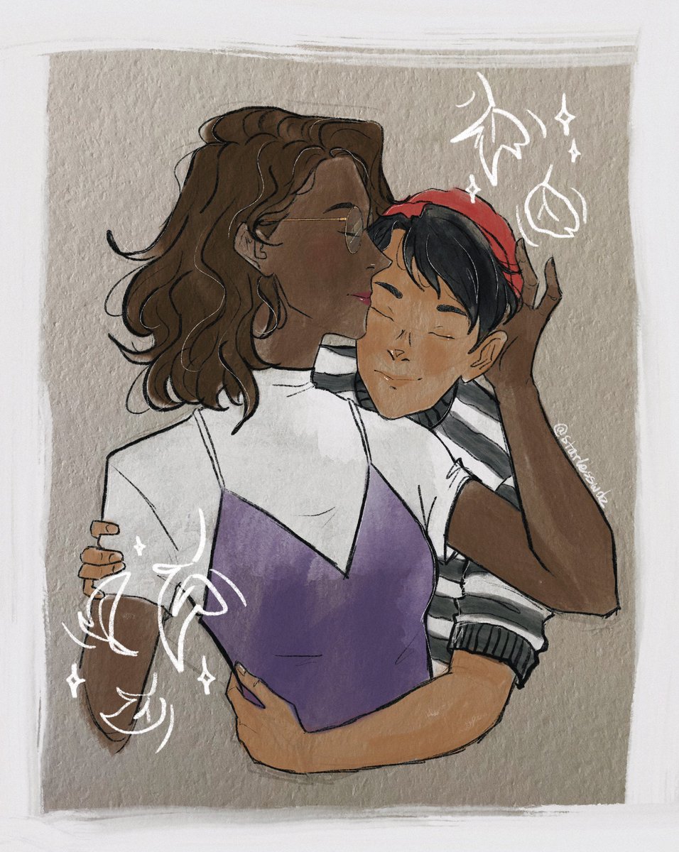 starlesswdz's tweet photo. did a drawing of my fav power couple!! 🍂 #heartstopper https://t.co/cldJm1Cfmp