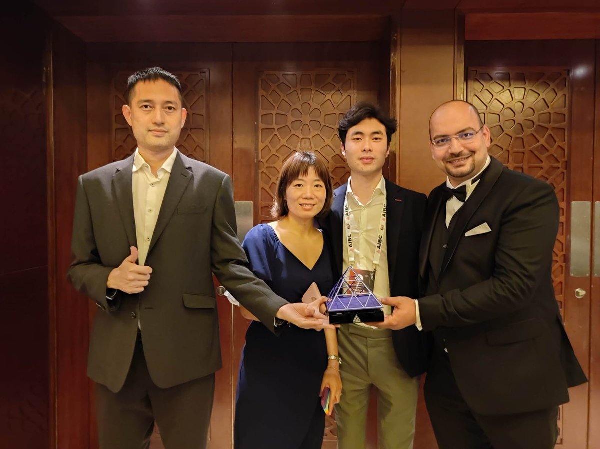 Exchange of the year , winner is XT.com!! Kudos to everyone in XT family #aibc #aibcexpo #cryptocurrency #kudos #Dubai