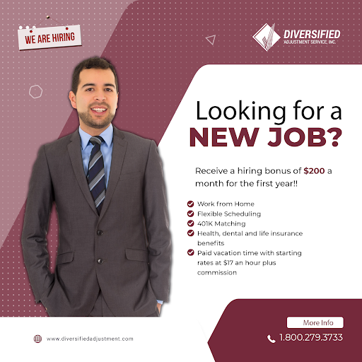 DASIcollect's tweet photo. We’re looking for incredible money-motivated individuals!! Sound like you?

Paid vacation time with starting rates at $17 an hour plus commission. Top collectors are earning $60k-$70k a year. F/T and P/T opportunities are available.

Contact Us!

https://t.co/MBC0QNZTew https://t.co/WGFbnhwv7x