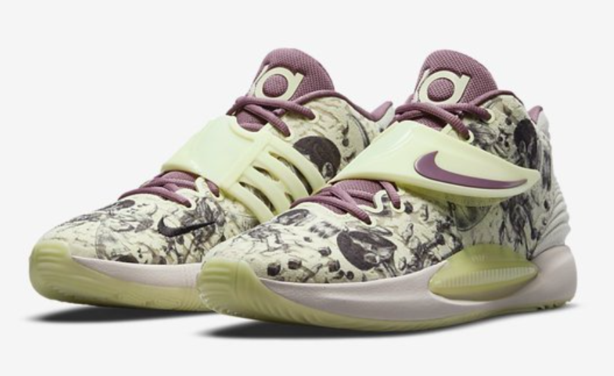 SOLELINKS's tweet photo. Ad: Ends tonight: Nike KD 14 'Surrealism' on sale for $120 + FREE shipping, use code MEMBERS20 => https://t.co/OXpywV4s5K https://t.co/l8FyBAYb5x