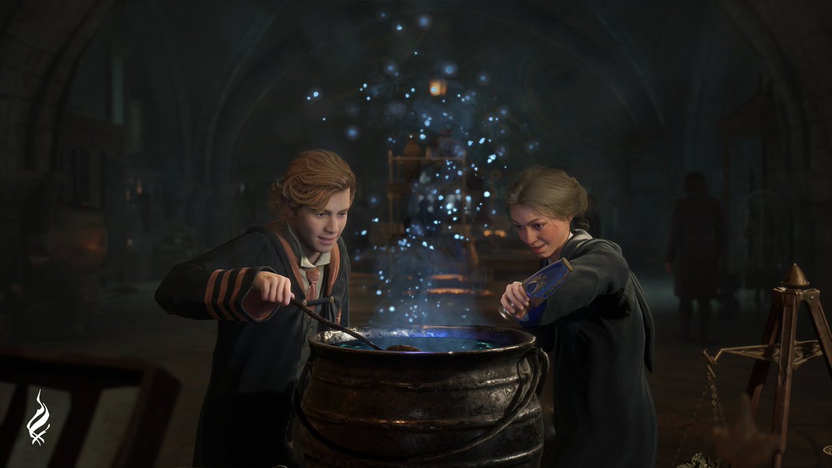RT @HogwartsLegacy: Double, double toil and trouble. Fire burn and cauldron bubble. #HogwartsLegacy https://t.co/DSgWbTMPWk