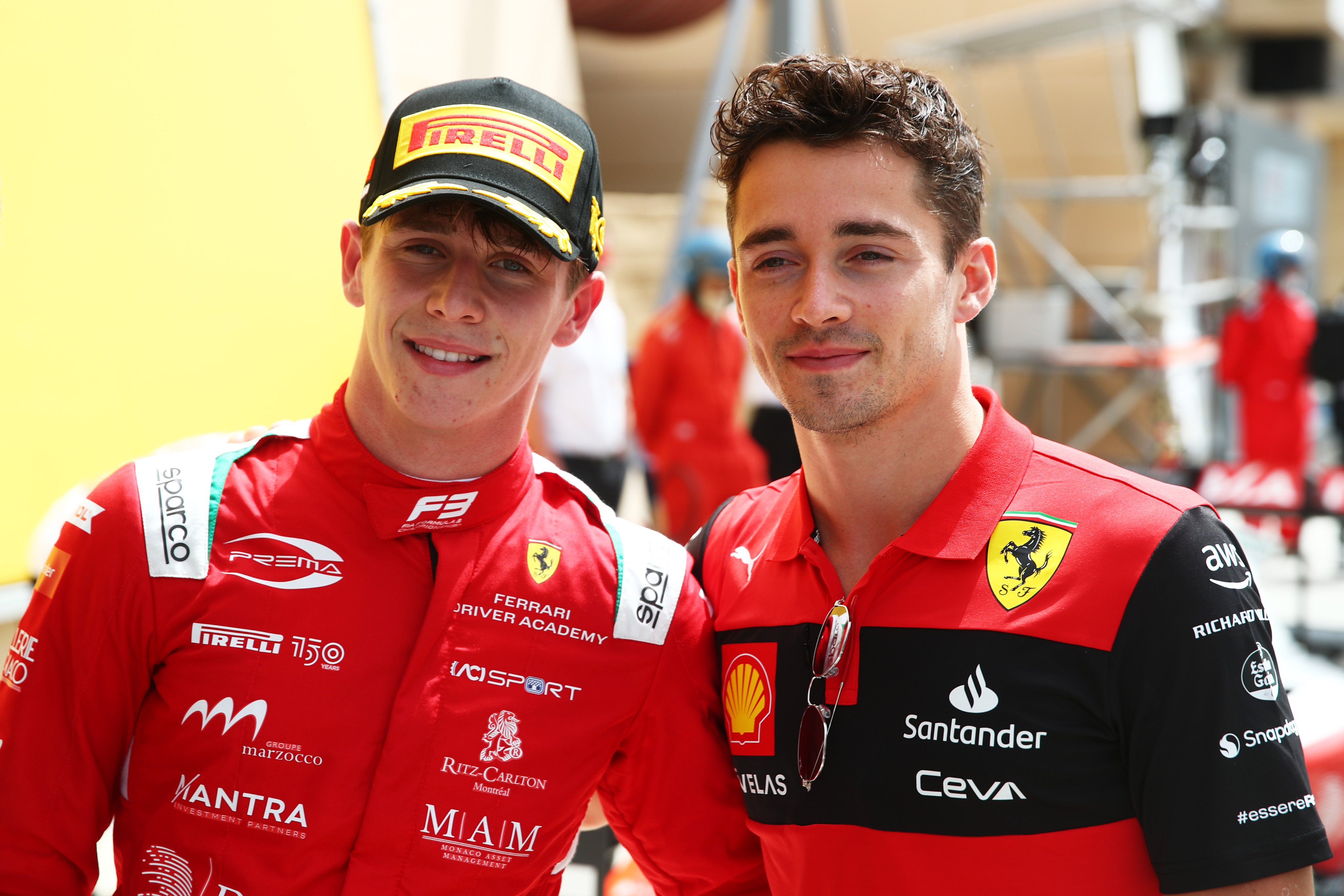Ferrari junior Arthur Leclerc reflects on dream of “racing Charles in