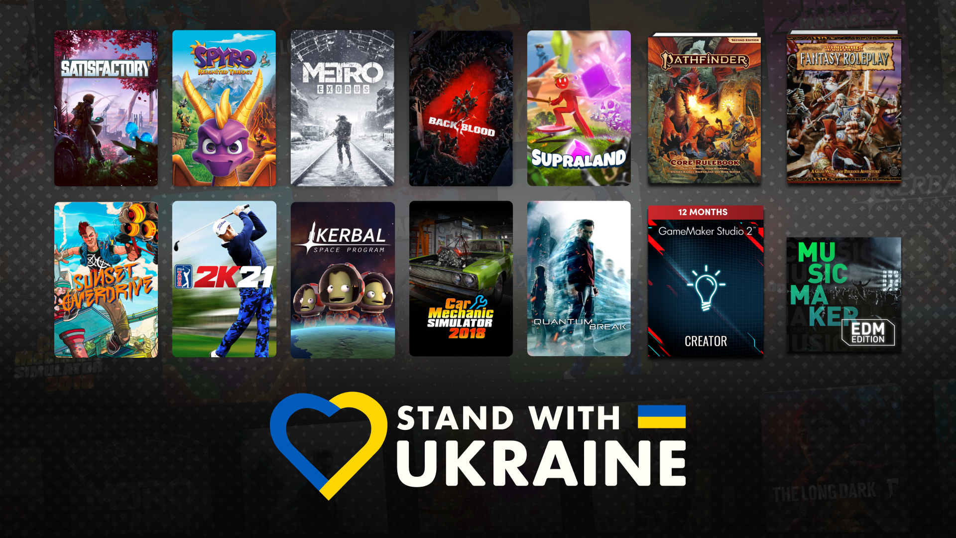 Humble Stand with Ukraine Bundle : r/Games