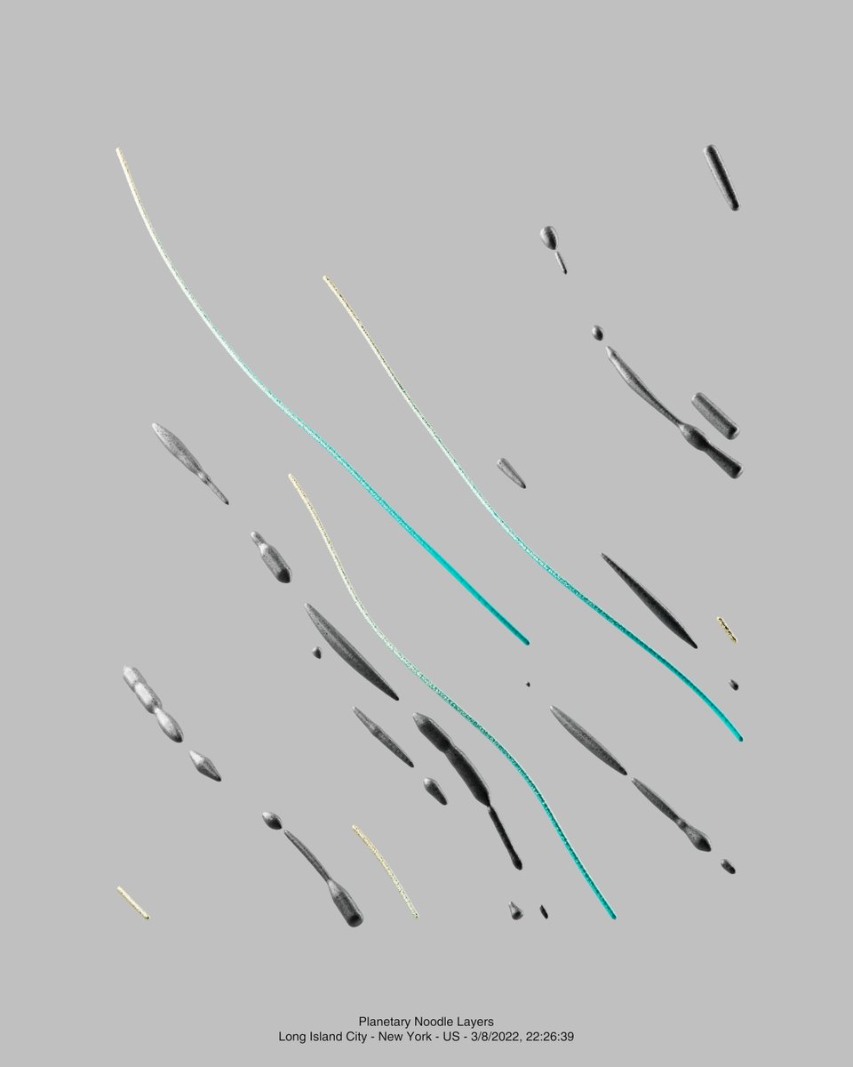 ChrisNPChang's tweet photo. I'm always interested in new things.  @noodlelayers has to be one of the most innovative generative art projects I've seen.  Each NFT is generated based on the meteorological data of a specific place and time.  Great job @xandxyz @itschieph and @heldrida! https://t.co/BnYbgsTmT2