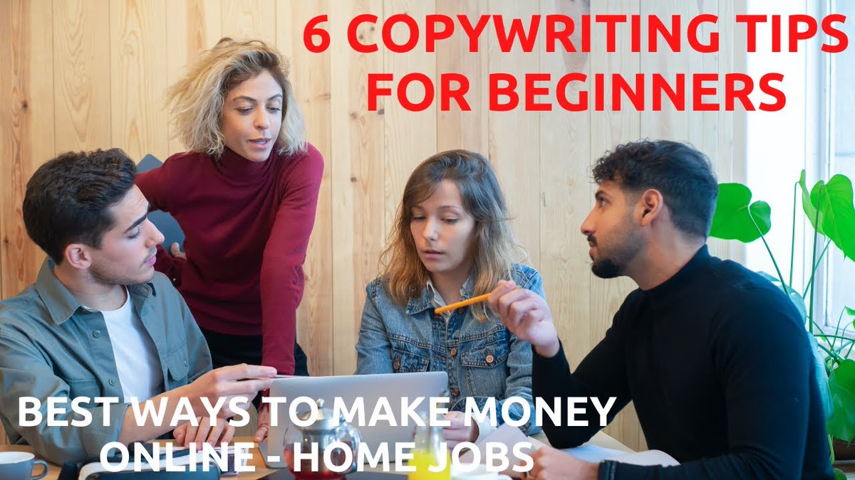 New upload - "6 Copywriting Tips For Beginners  - Best ways to make money online - Home Jobs"

Watch Now: youtu.be/Ve8HjgnymXM

(Posted via TubeBuddy.com)