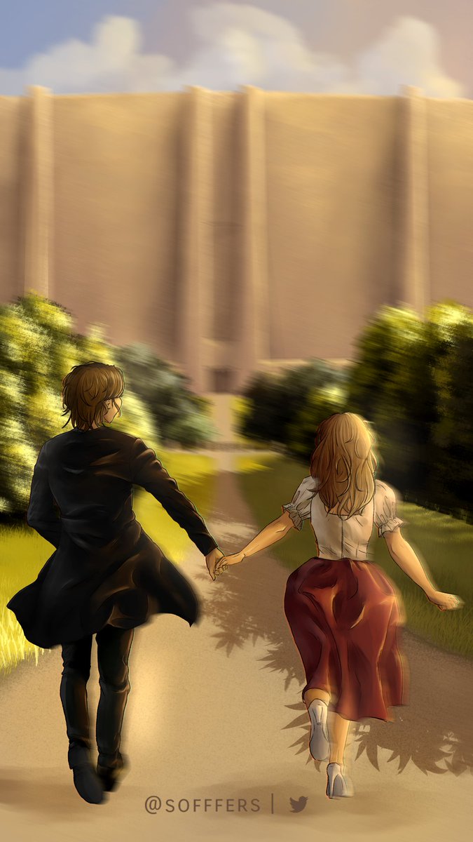 💗💗💗
"Come, run away with me!"

#erehisu #エレヒス #HistoriaReiss #ErenYeager