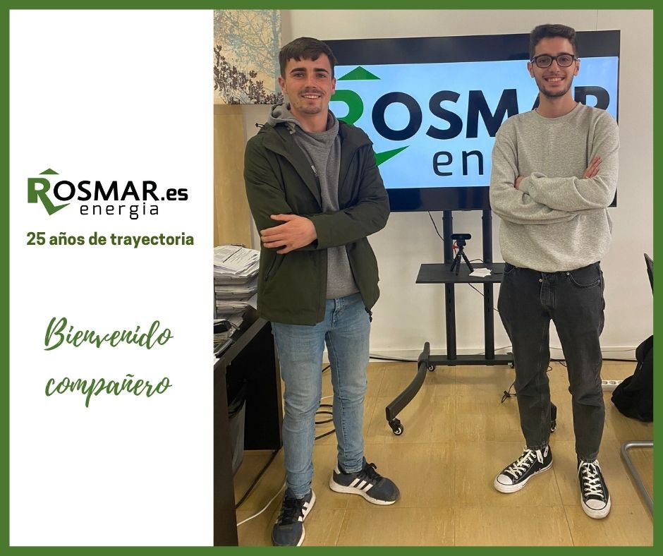 👉 Incorporamos dos jóvenes estudiantes en prácticas, en los departamentos de administración y técnico.👈

💥 Bienvenidos Pedro y Álvaro, alumnos de ciclo formativo de Admon-Finanzas y de Grado de Ingeniería.

Si estás interesado en realizar prácticas en Rosmar ponte en contacto.