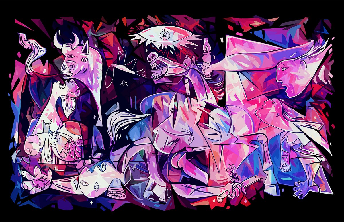 kaneda99's tweet photo. POP Guernica https://t.co/jINp2m3N2w