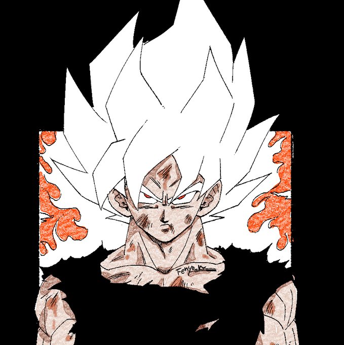 「dirty face super saiyan」 illustration images(Latest)