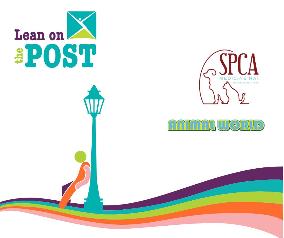 EnactusMHC's tweet photo. Reminder! 

#Leanonthepost Launch 1 will be on Tuesday, March 22nd in conjunction with our Lean on the Post Campaign which highlights CMHA we will be selling Pet Bandanas at Medicine Hat SPCA, and Animal World.

SPCA – 1:00 PM

Animal World – 3:00 PM https://t.co/qLQHrib2gf