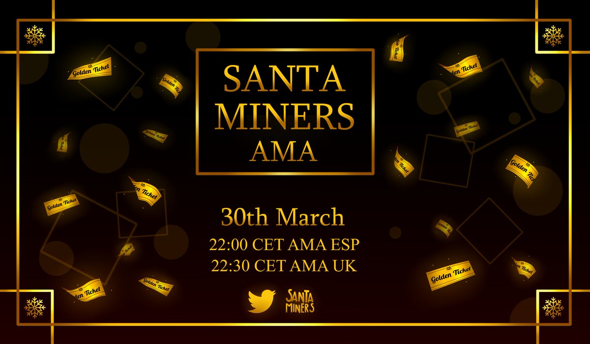 SantaMinersNFT's tweet photo. Great news coming soon‼️ Join the AMA Santa Army🎅 https://t.co/BNBLrSlqXE