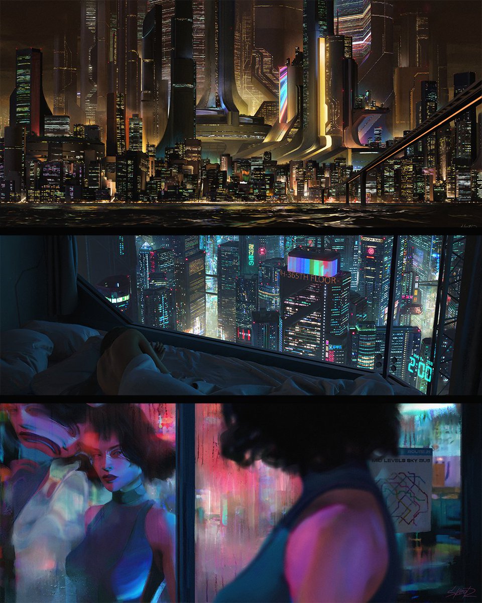 When I created artworks for #TΞMPLUM series it was much more for me than just basic sci-fi pictures. It was my personal reaction to what's happening in the world. Some sort of escapism, mechanism of coping with the existence of Covid, Russian Federation and other curses >>