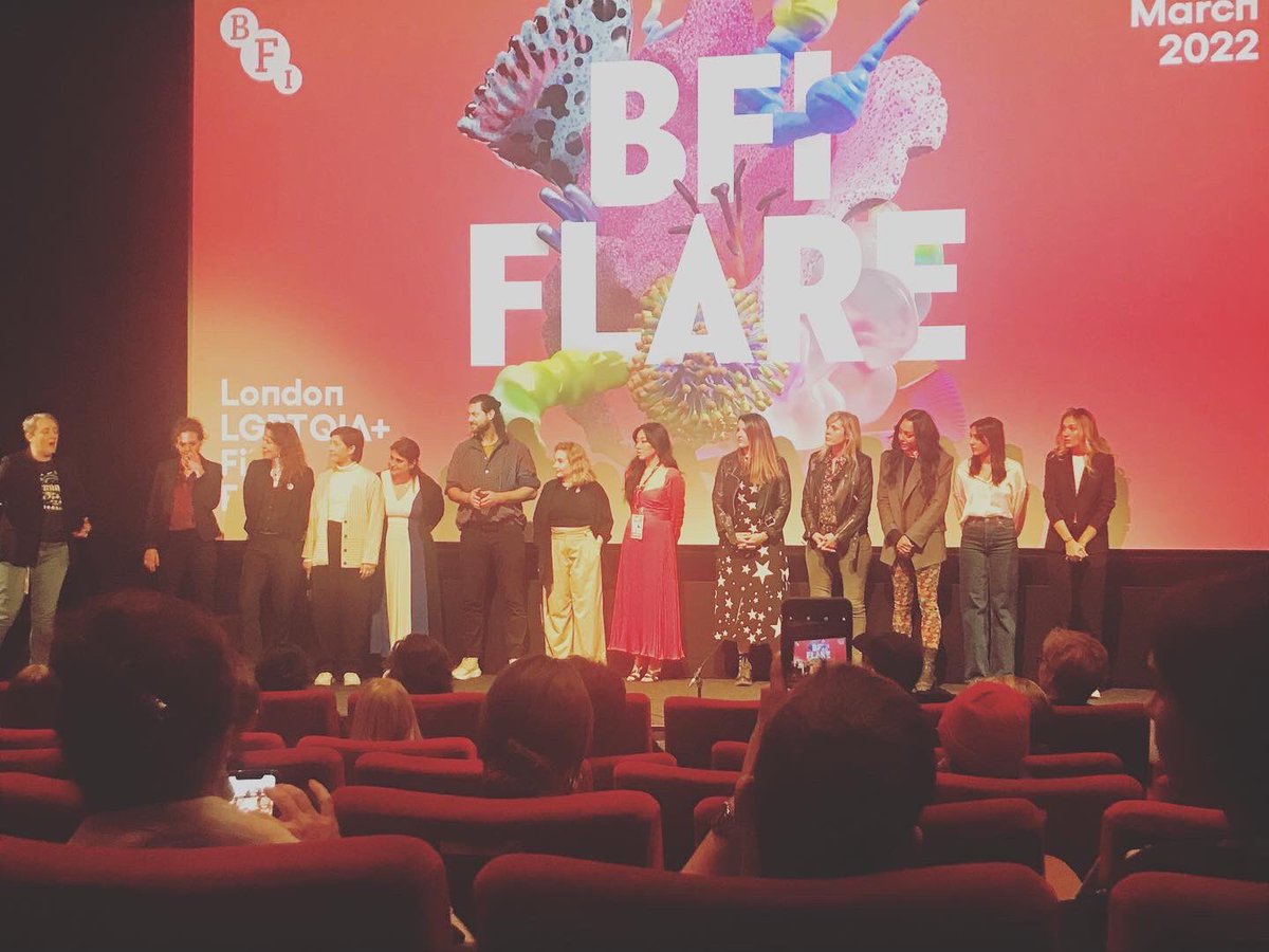 TripleDangerr's tweet photo. The Triple Danger team at @BFI @BFIFlare London LGBTQIA+ Film Festival Today - learning from the inspirational best! #BFIFlare https://t.co/4vlZFADFYI
