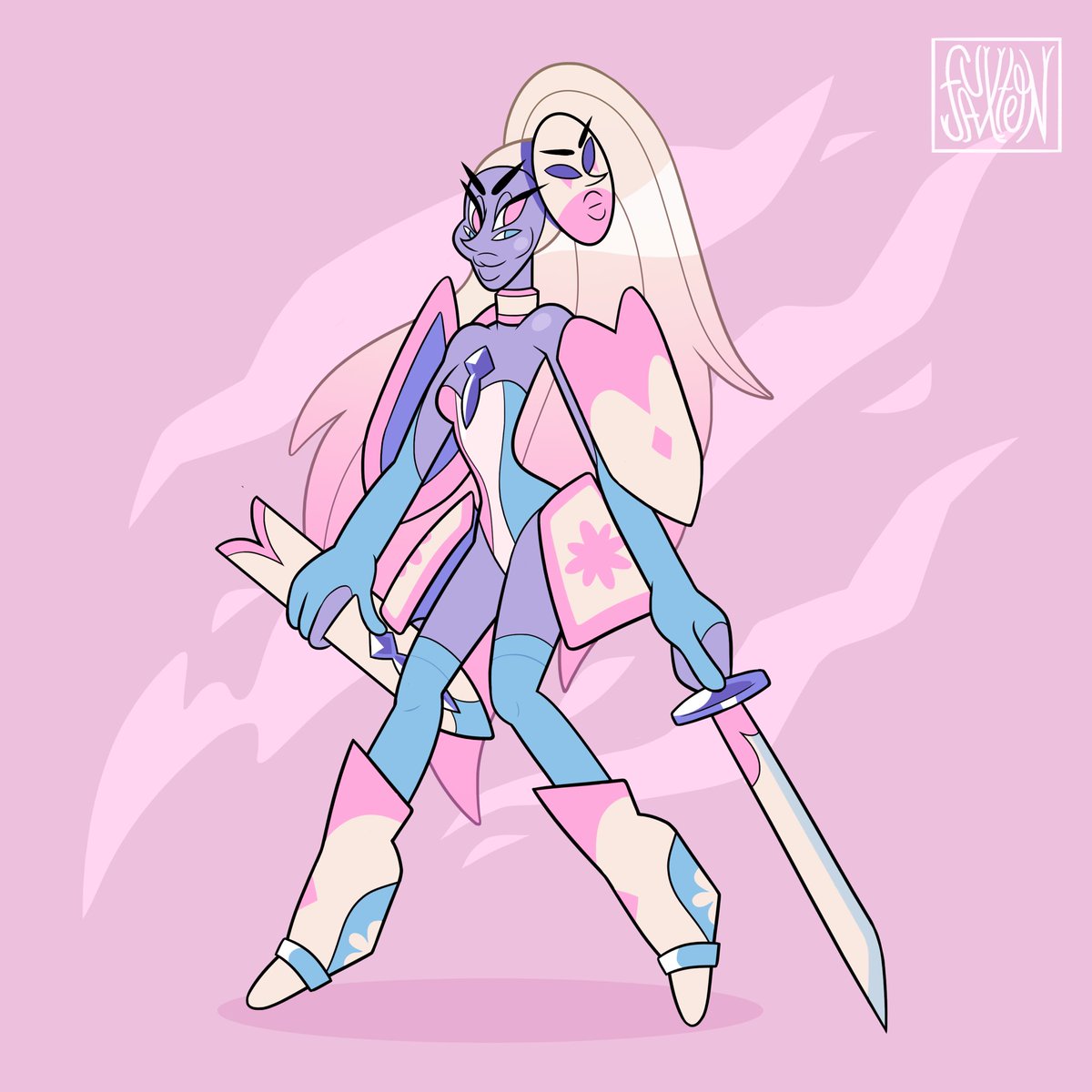 fauxteen's tweet photo. ๐ธ๐ก We created something phenomenal ๐ก๐ธ
Fusion of @trinitykbonet and @LaganjaEstranja
Patreon request from Kaique
#TrinityKBonet #LaganjaEstranja #Cartoon #Illustration #StevenUniverse #Fusion #ASSASIN https://t.co/As6xUYTzNv