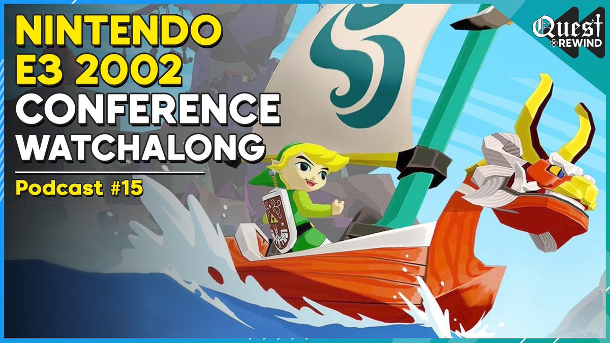 questrewind's tweet image. NEW VIDEO! Come watch #Nintendo’s 2002 E3 conference with us in a special watchalong! Really enjoyed working on this one.

&amp;gt;&amp;gt; youtu.be/gxnPFPG3gjQ
#Gaming #RetroGaming