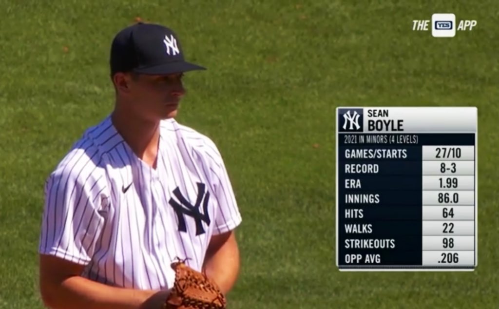 What’s better than watching my nephew <a href="/SeanCBoyle/">Sean Boyle</a> make his spring training debut for the <a href="/Yankees/">New York Yankees</a> ? It’s having <a href="/RealMichaelKay/">Michael Kay</a> and <a href="/dcone36/">David Cone</a> announce him on <a href="/YESNetwork/">YES Network</a>. Thanks for making this a memorable day for our family. Let’s go #yankees