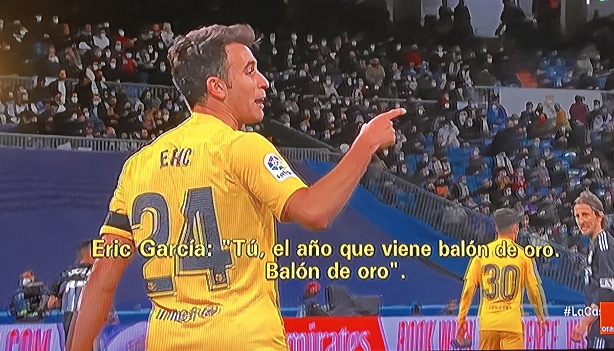 valverdismoCdA's tweet photo. Eric Garcia vacilando a Vinicius https://t.co/iDMh78wgbF