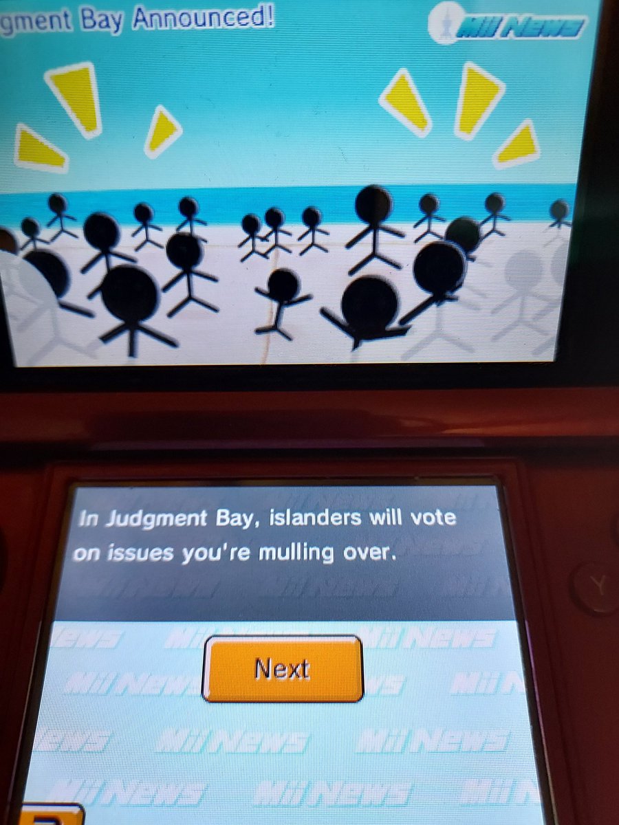 TomodachiLunar's tweet photo. Judgment Bay is now on Lunar Island! Here, the islanders can vote on issues with up to 4 options. Got anything they should vote on? https://t.co/umUtWz7uts