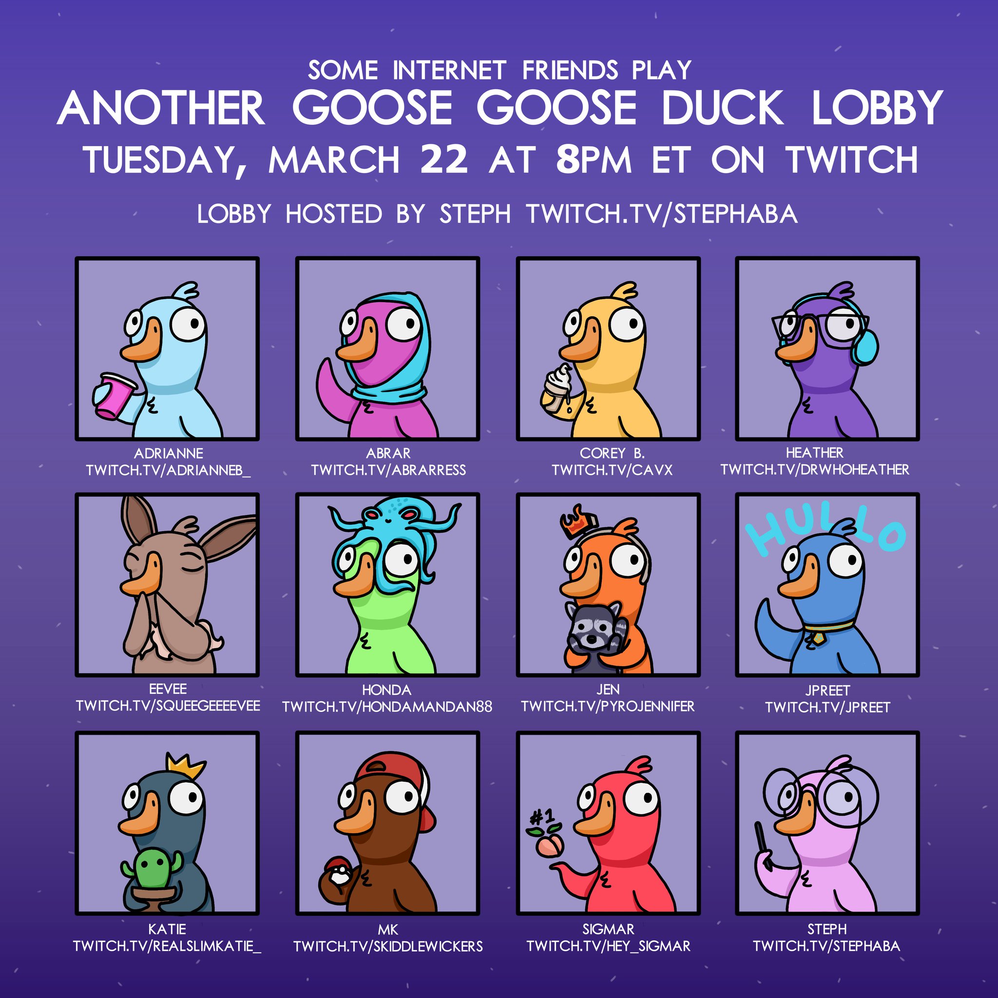 Goose Goose Duck - Twitch