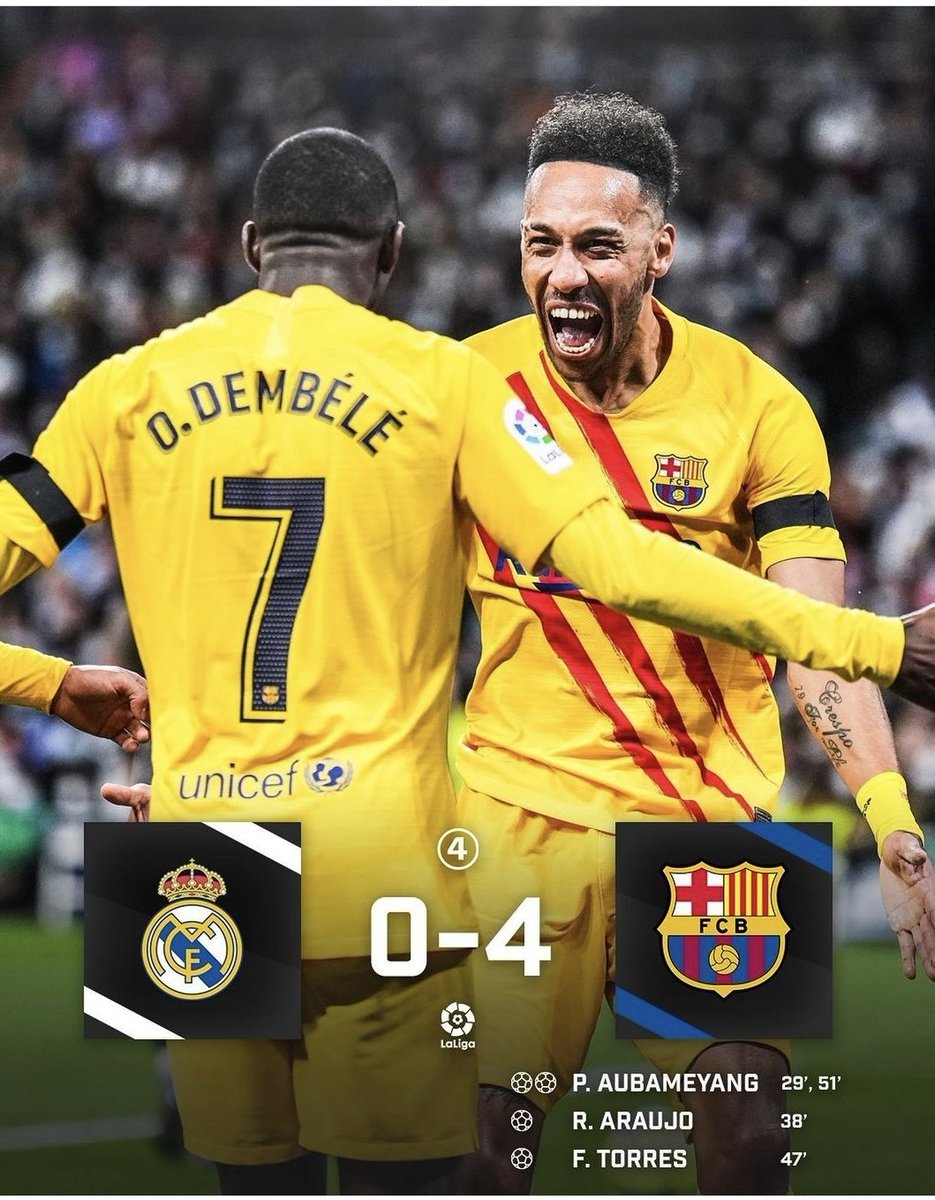 Que maravilla!!! Gracias, Gracias, Gracias! Ni épicas, ni mierdas! 
Hemos perdonado la 🖐
Força Barça!!!!