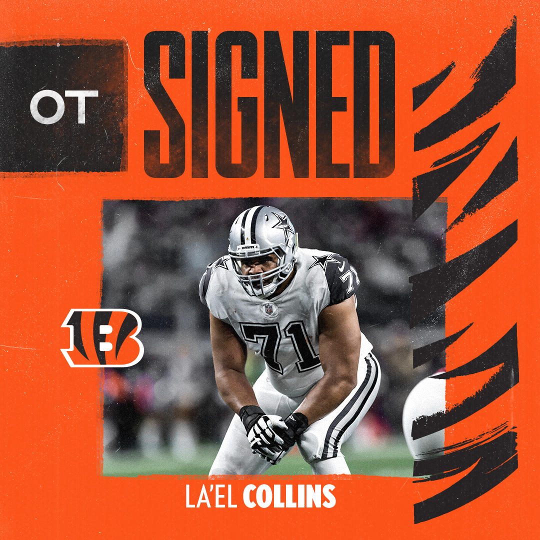 Cincinnati Bengals on Twitter "LET'S GOOOOO! LA'EL COLLINS IS A BENGAL