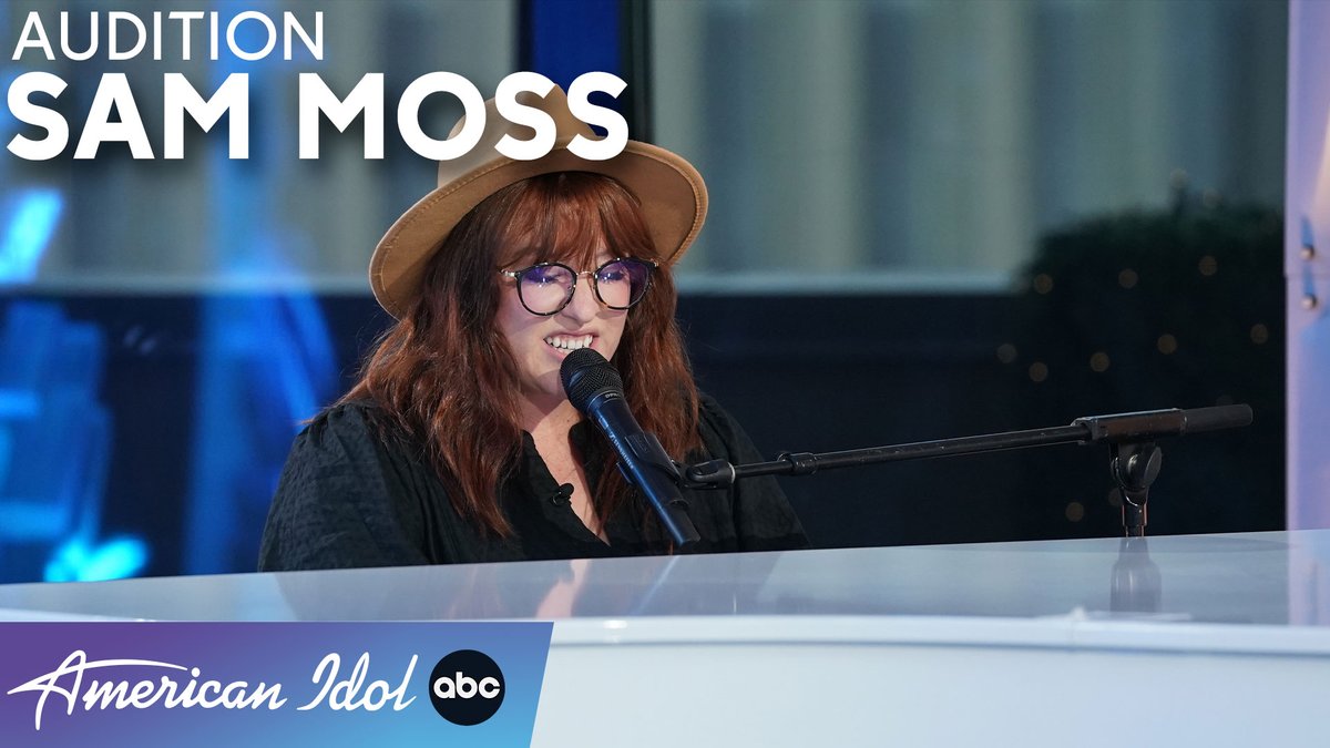 AmericanIdol's tweet photo. "Good By Me" an original 𝘱𝘦𝘳𝘧𝘰𝘳𝘮𝘦𝘥 𝘣𝘺 @SamMossMusic

𝗪𝗔𝗧𝗖𝗛: https://t.co/zKHWoFliZA

#AmericanIdol https://t.co/2gUxKYBE6U
