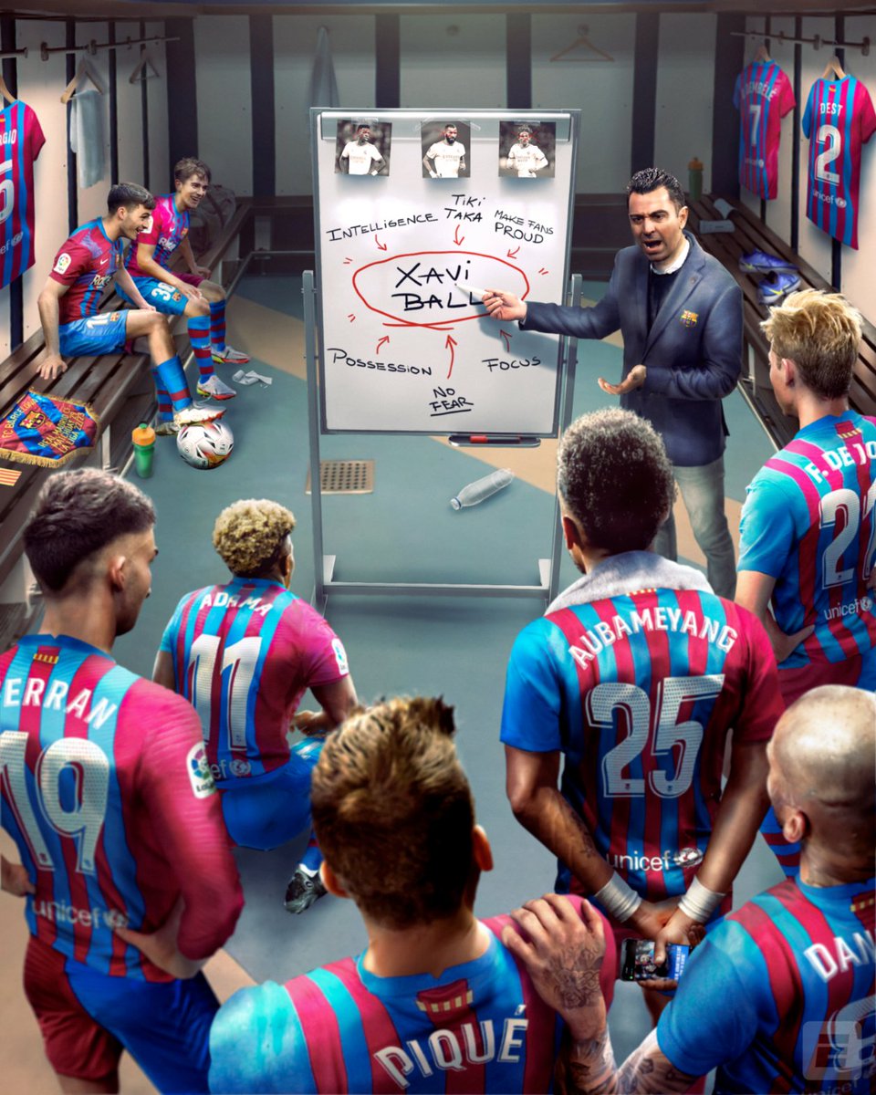 Handy_Y_18's tweet photo. Xavi_Ball ⚽ #ElClasico https://t.co/3hfzQfdE1l