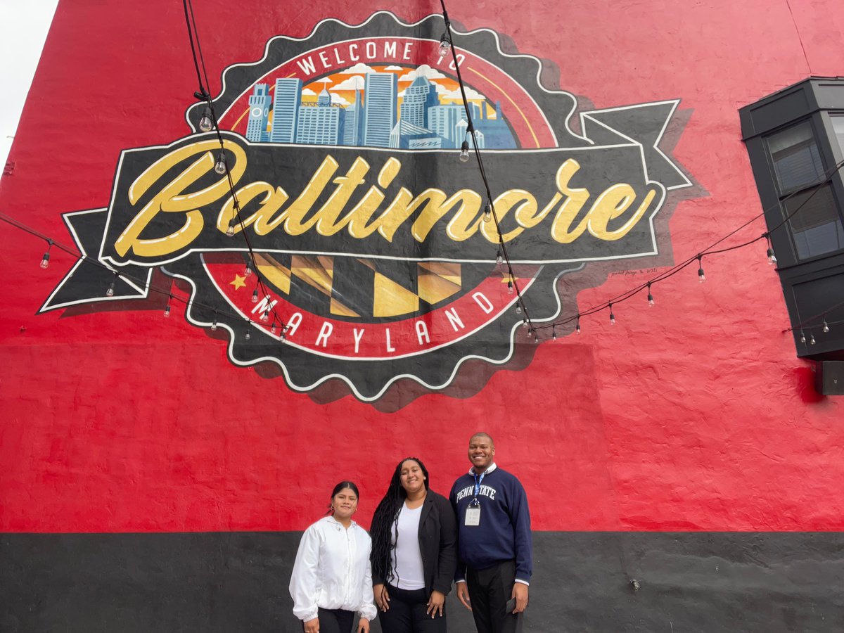 MayaAlexandraR2's tweet photo. Baltimore has been a blast so far! As the Undergraduate Student Conference comes to a close I am excited to begin navigating the NASPA Annual Conference. #NASPA2022 #NUFP #NASPAUSC2022 https://t.co/bcGzZ1lqky