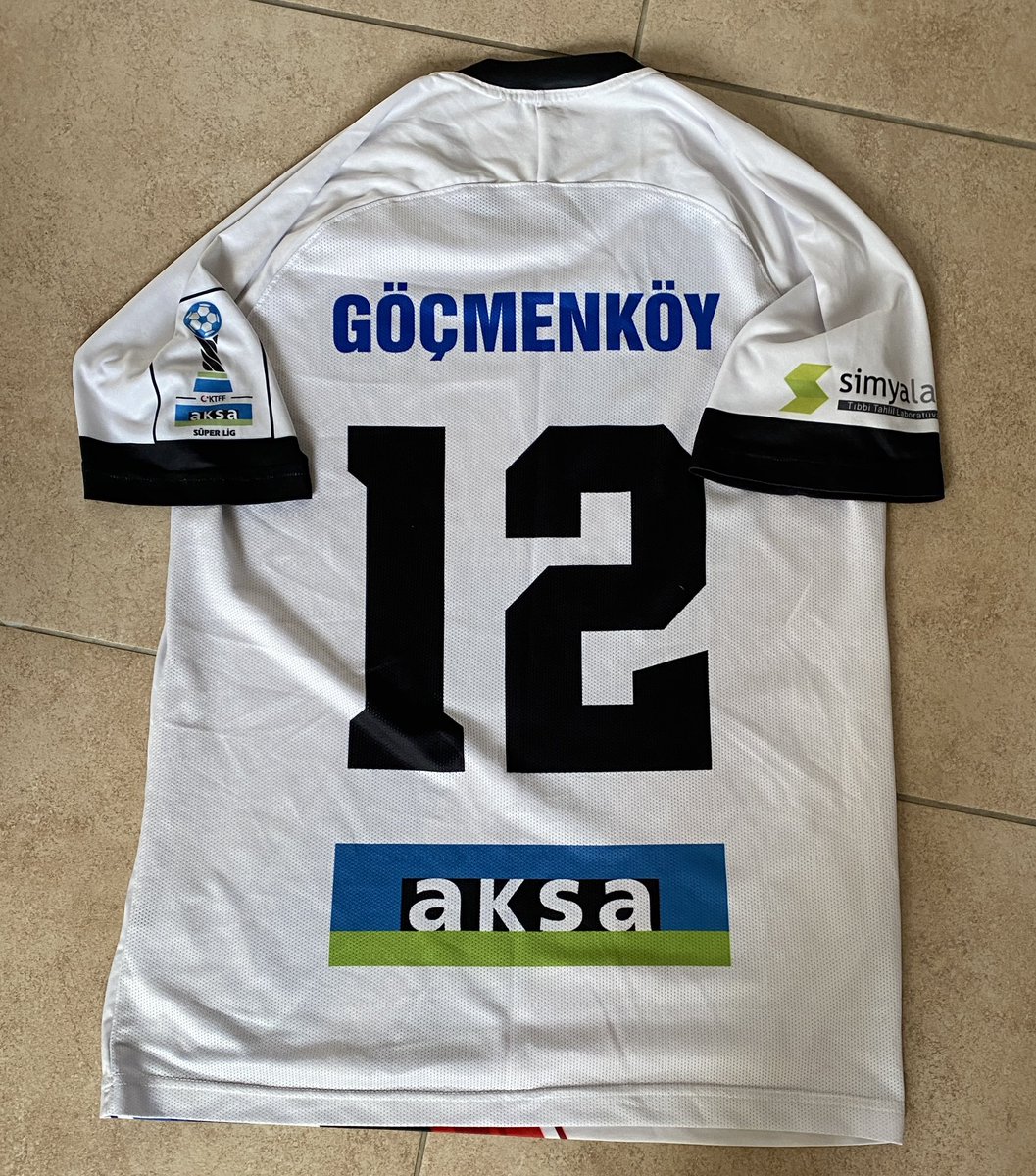 oldshirts's tweet photo. Love it when you watch a match in foreign land and then get your hand on a #matchworn #footballshirt #northcyprus #kfff https://t.co/pFMiIVxPga