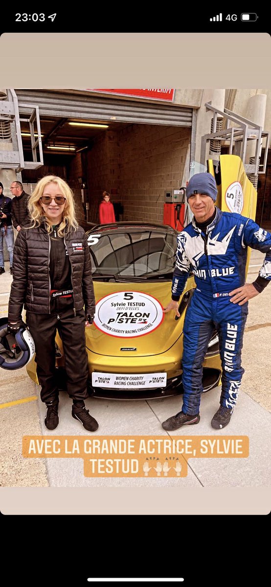 Merci à <a href="/slytestud/">testud sylvie</a> pour son soutien à <a href="/DefiElles/">défi d’elles</a> sur la course féminine et caritative Talon Piste! 
Elle termine 1ère!! 😃❤️
<a href="/oleronmarennes/">IØMN Tourisme</a> 🥰