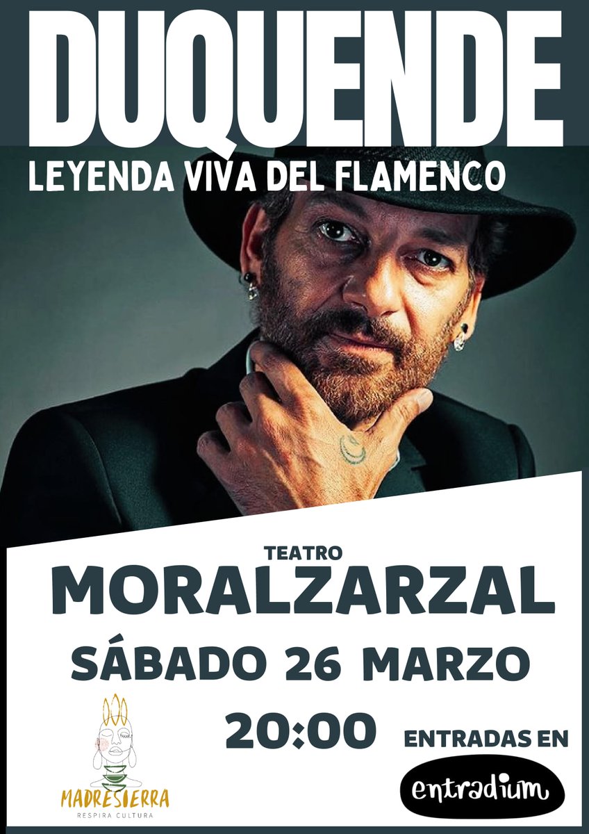 juanluiscano's tweet photo. Si no habéis escuchado nunca a Duquende no perdáis esta oportunidad y si ya le conocéis no perdáis esta oportunidad. Ahí nos vemos el sábado. @Encanta3 https://t.co/7nzApIp9zu