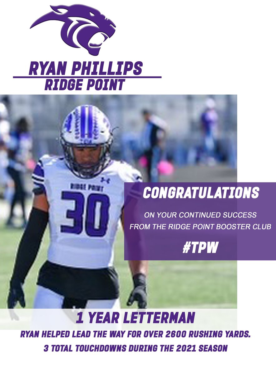 Bayou Bowl (@bayoubowlghfca) on Twitter photo Congrats to <a href="/RPHS_FB/">Ridge Point Football</a> for having 3 players selected to represent the West Team in the 2022 <a href="/BayouBowlGHFCA/">Bayou Bowl</a>! <a href="/Coach_LaFavers/">Rick LaFavers</a> <a href="/FBISDAthletics/">Fort Bend ISD Athletics</a> <a href="/FortBendISD/">Fort Bend ISD</a> <a href="/coachcodutti/">Coach Codutti</a> <a href="/Coach_nbc/">Nick Cavallo</a> <a href="/vikered/">Jim Creech</a> <a href="/DickOlin1/">Dick Olin</a> <a href="/TxtremeLLC/">Txtreme LLC</a> <a href="/texaspromowear/">Texas Promowear</a> <a href="/AtascocitaGC/">Atascocita Golf Club</a> Congrats to <a href="/RPHS_FB/">Ridge Point Football</a> for having 3 players selected to represent the West Team in the 2022 <a href="/BayouBowlGHFCA/">Bayou Bowl</a>! <a href="/Coach_LaFavers/">Rick LaFavers</a> <a href="/FBISDAthletics/">Fort Bend ISD Athletics</a> <a href="/FortBendISD/">Fort Bend ISD</a> <a href="/coachcodutti/">Coach Codutti</a> <a href="/Coach_nbc/">Nick Cavallo</a> <a href="/vikered/">Jim Creech</a> <a href="/DickOlin1/">Dick Olin</a> <a href="/TxtremeLLC/">Txtreme LLC</a> <a href="/texaspromowear/">Texas Promowear</a> <a href="/AtascocitaGC/">Atascocita Golf Club</a>
