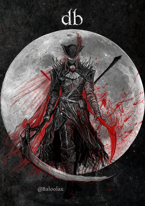 Calli x Bloodborne fanart
#callillust #カリイラスト #Bloodborne 