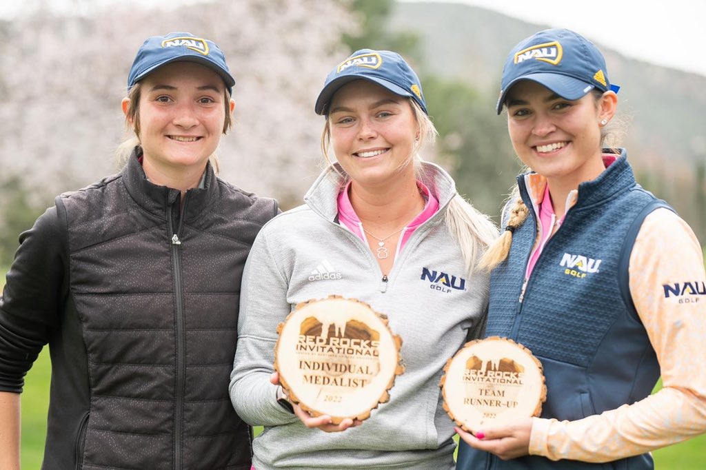 NAU Golf tweet media