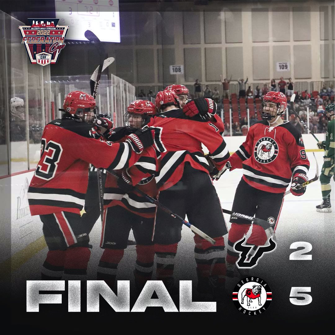 UGA Hockey on X: Winning isn't everything… but it sure feels nice 🏆 UGA  Hockey is officially the 2021-22 @CollegeHkySouth Champions‼️ #ForTheDawgs  #ForTheChamps  / X