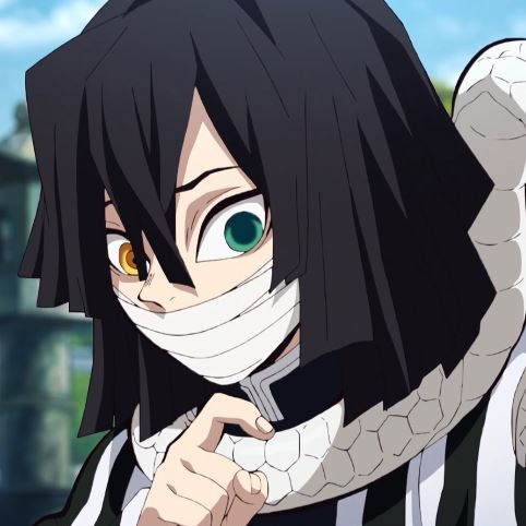 XiElAnimes's tweet photo. 🐍 𝐼𝑔𝑢𝑟𝑜 𝑂𝑏𝑎𝑛𝑎𝑖 🐍
                  伊黒小芭内 https://t.co/30zjVgHWel