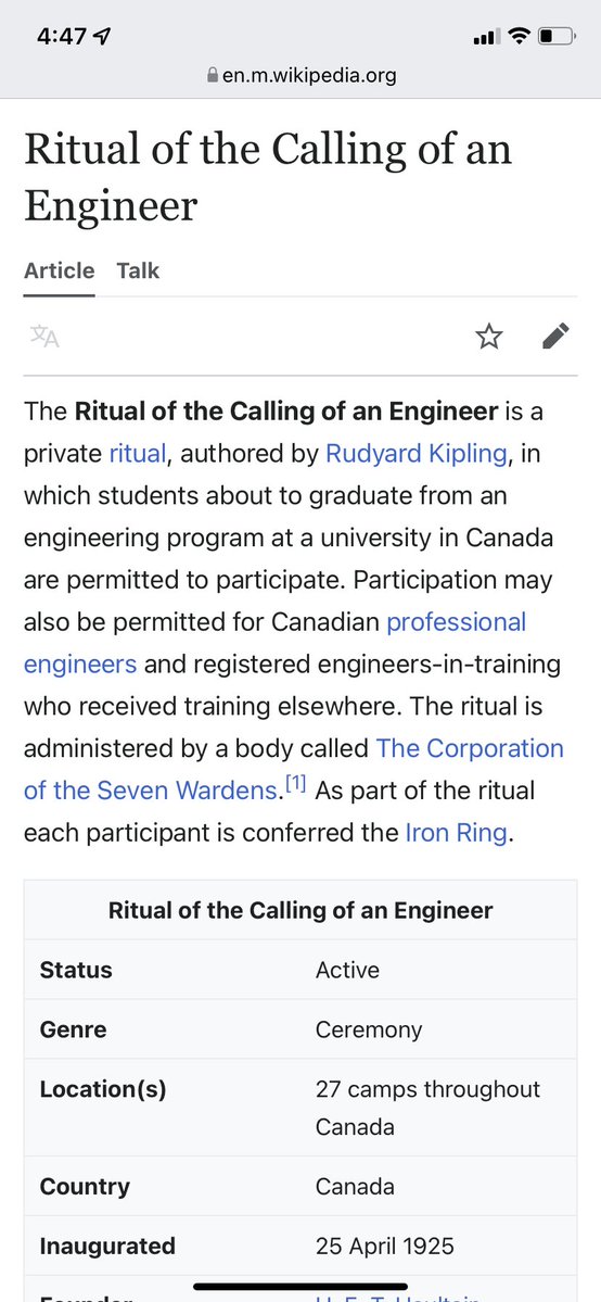 deadhead111's tweet photo. My oldest got her #IronRing today I could not be any prouder than I am right now #ThisIsWhatAnEngineerLooksLike https://t.co/YYLIfUSKvZ