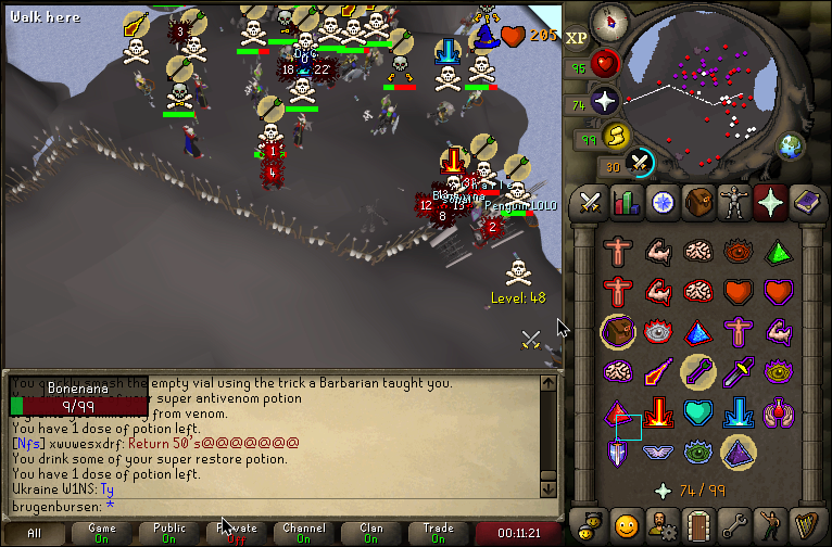 OSRS_VR's tweet image. What can we say?

Our solid composure guided us through a 2v1 situation today, with VR coming out as clear winners!

We then pillaged the rest of the wild, with special thanks to AC for the staff!

GF to Liths, embarrassing display for DF 🤣

More below:
vr-rs.com/forums/topic/1…