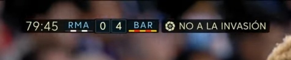 OpeexFull's tweet photo. La Liga: No a la invasión 
El barça: Que invada al Madrid dice https://t.co/frnwZXamHL