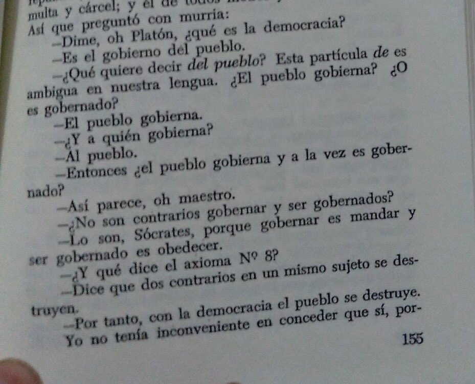 RogerMicolta's tweet photo. Democracia. https://t.co/RNW3DwHslb