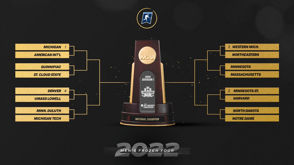 THE MEN'S BRACKET! 

➡️ on.ncaa.com/22MIHBracket

#NCAAHockey